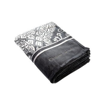 Patura Coral Fleece 100% Pes, 180X220 Cm, Gri Inchis, Christian Lacroix Patura Coral Fleece 100% Pes, 180X220 Cm, Gri Inchis, Christian Lacroix