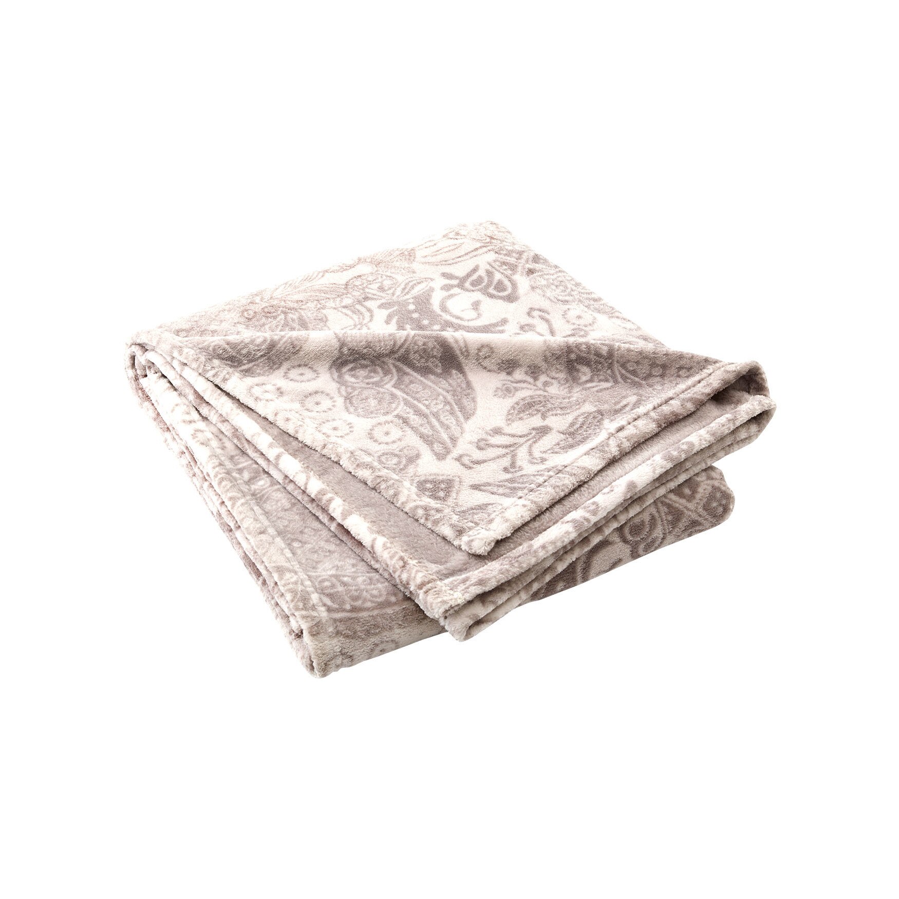 Patura Coral Fleece 100% Pes, 130x160 Cm, Bej, Christian Lacroix