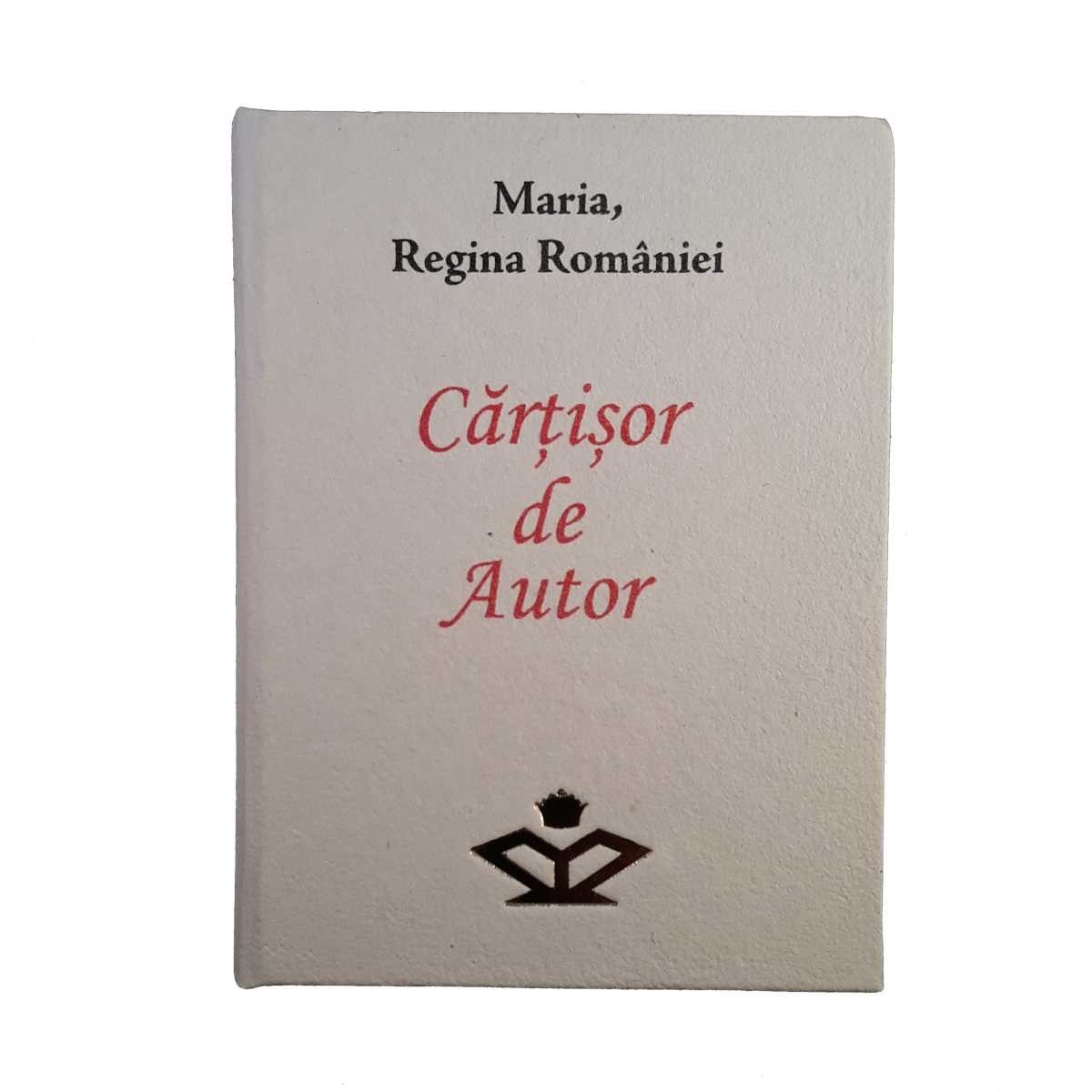 Martisor Cartisor de Autor - Maria, Regina Romaniei, editie limitata, limba romana