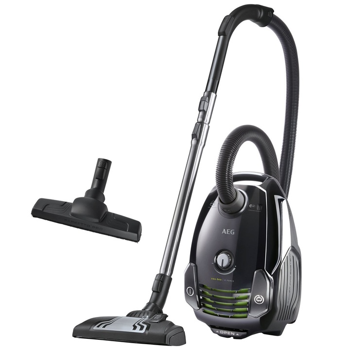 Aspirator AEG VX6-1-Oko, 3.5 l, 750W, 80 db, Negru