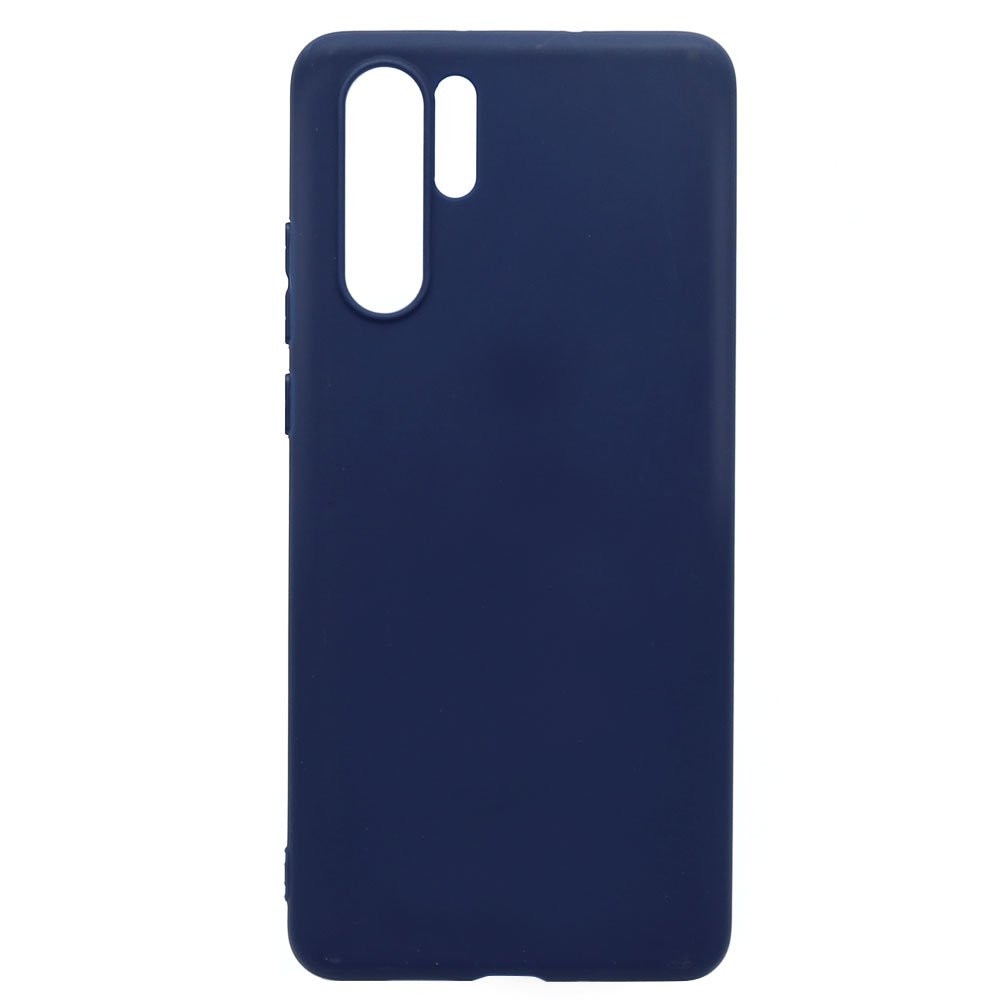Husa Silicon Just Must Candy pentru Huawei P30 Pro, Albastru