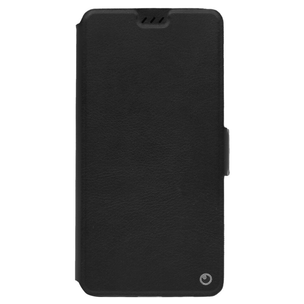 Husa Book Lemontti Elegant pentru Huawei Y7 Pro 2019, Negru