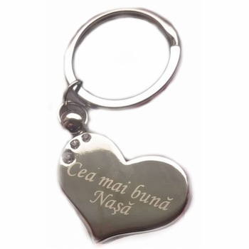 Breloc din metal gravat cu laser pentru femei - Cea mai buna Nasa Breloc din metal gravat cu laser pentru femei - Cea mai buna Nasa