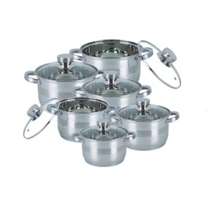 Set oale din inox 12 piese Bohmann + polonic