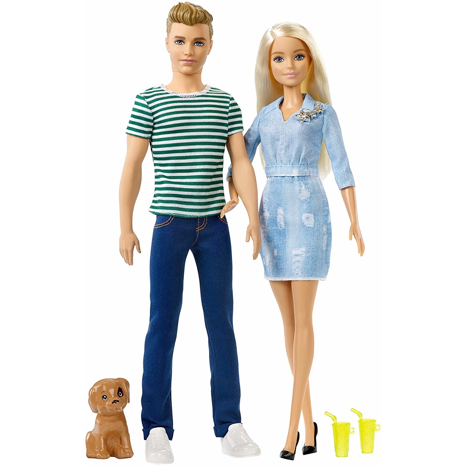 Previs site Miscellaneous Theseus Jucarie Set Papusa Barbie si Ken FTB72 Mattel - eMAG.ro