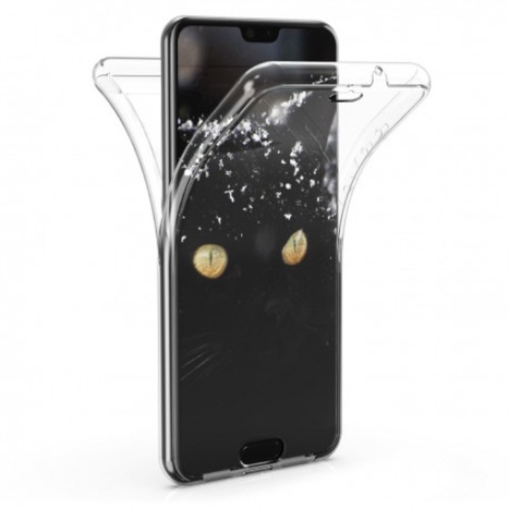 Huawei p20 tok, szilikon, átlátszó, 46391.03