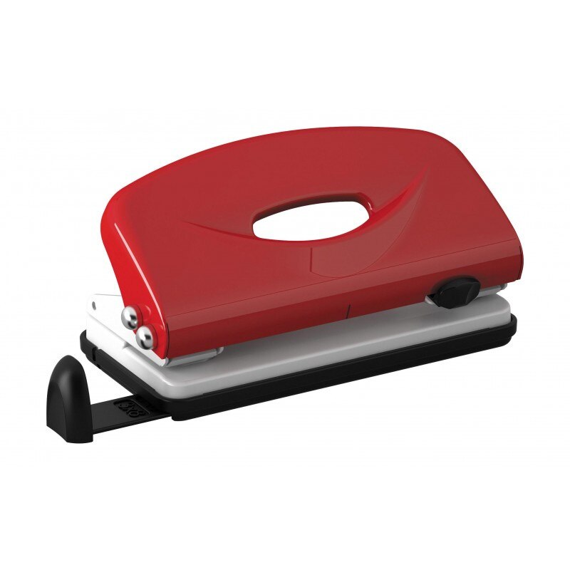 Perforator U10 ErichKrause 10 coli Rosu