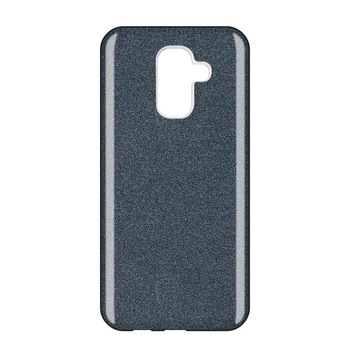 Husa Samsung Galaxy A6 Plus 2018 Shiny TPU Sclipici - Gri Husa Samsung Galaxy A6 Plus 2018 Shiny TPU Sclipici - Gri