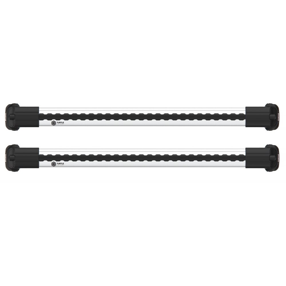 Set bare transversale portbagaj AUDI Q3 (2019-) (V2) aluminiu, Turtle, Air-2, Montare pe barele longitudinale, Antifurt, culoare argintiu