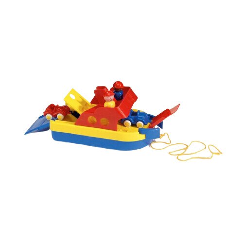 Set jucarii VikingToys Feribot 81098-yellow, Multicolor, 5 set, 30cm