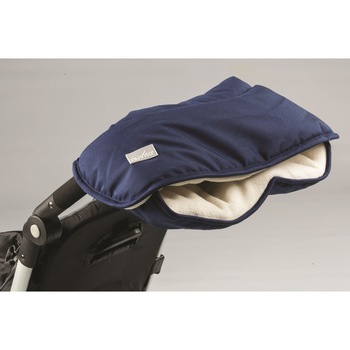 Manusi pentru carucior 9307 - Nuvita Handmuff Blue/Beige Manusi pentru carucior 9307 - Nuvita Handmuff Blue/Beige