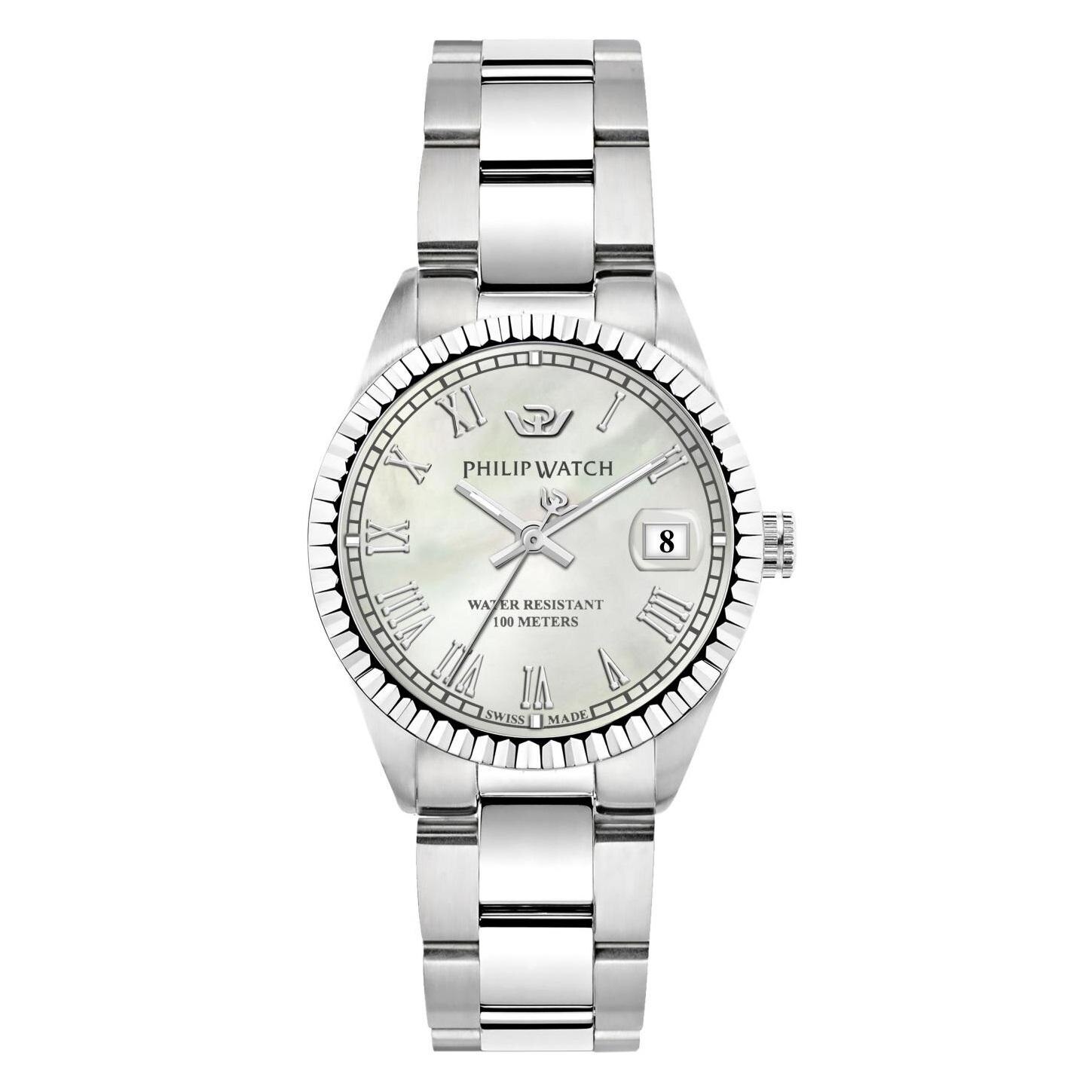 Ceas dama Philip Watch R8253597544 Quartz Argintiu