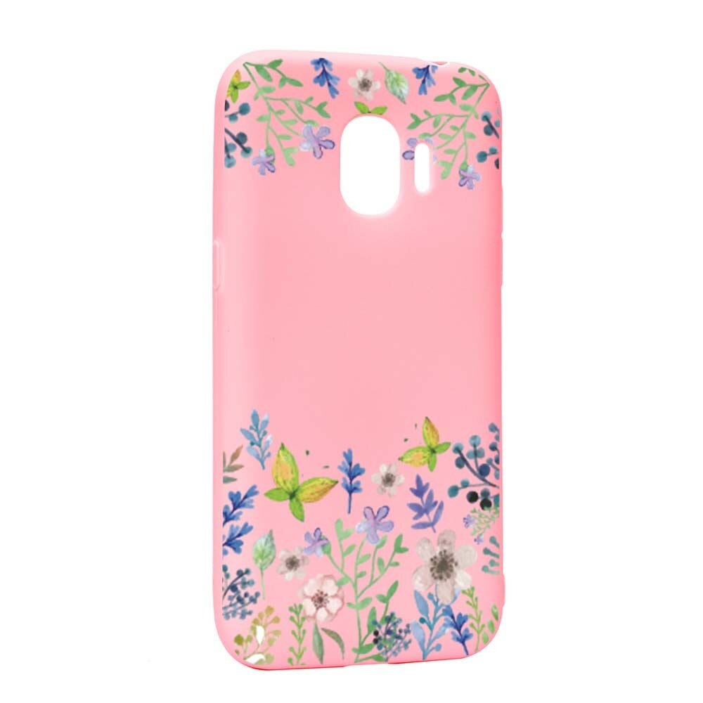 Husa Samsung Galaxy J2 Pro 2018 / J2 2018 / Grand Prime Pro, Silicon, Butterfly-Flowers P95