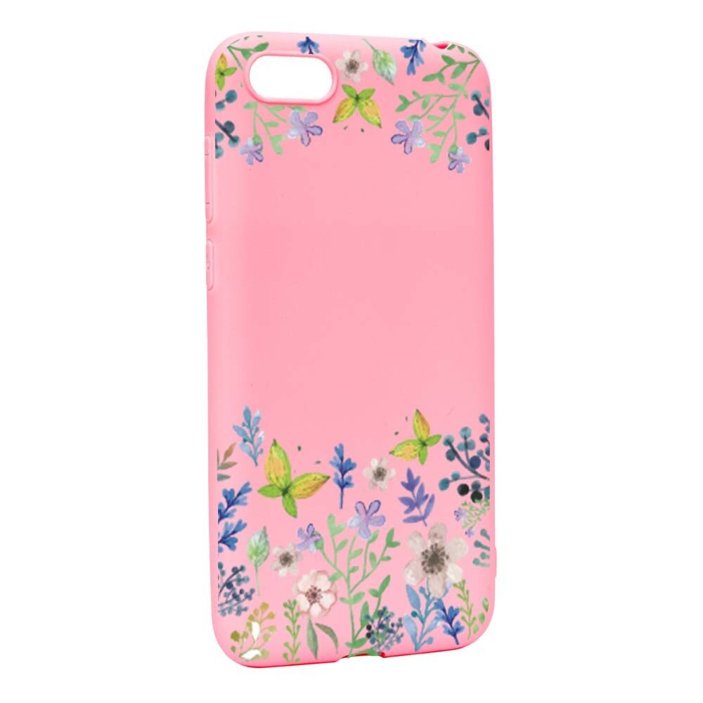 Husa Apple iPhone 6 / 6S, Silicon, Butterfly-Flowers P95