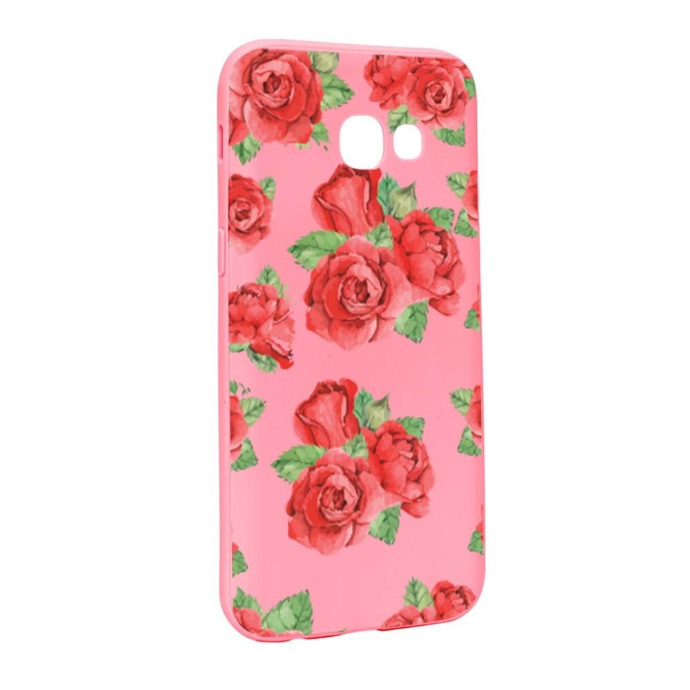 Husa Samsung Galaxy A3 2017, Silicon, Rose P97
