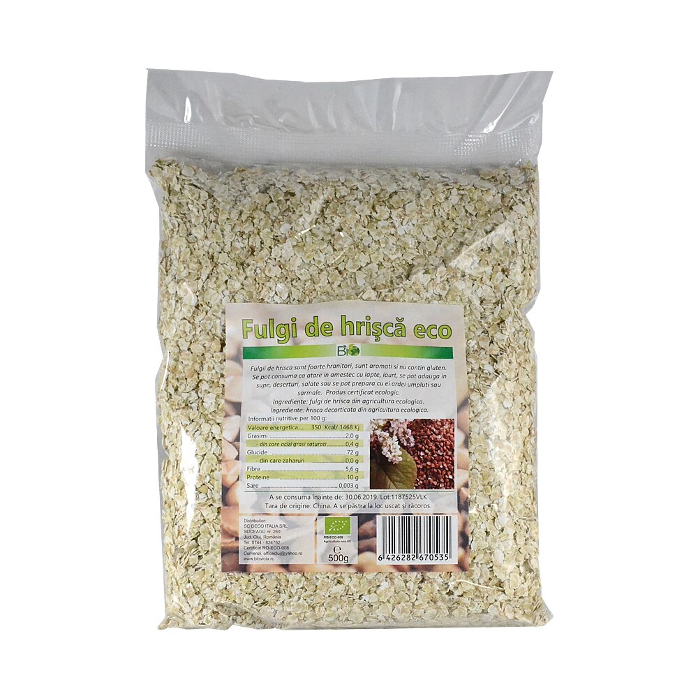 Fulgi de hrisca ECO 500 g