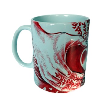 Cana ceramica,modelul: LOVE 6, capacitate: 300 ml Cana ceramica,modelul: LOVE 6, capacitate: 300 ml