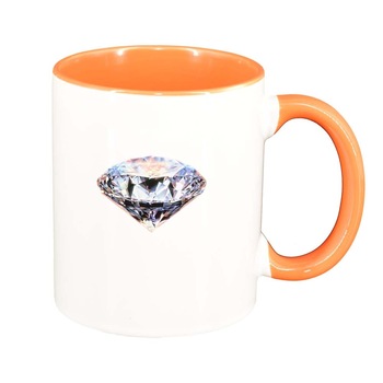 Cana Diamond, interior portocaliu, 330ml, D325 Cana Diamond, interior portocaliu, 330ml, D325