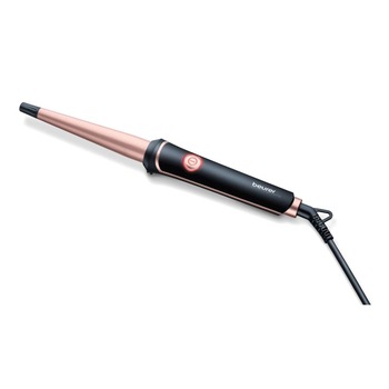 Ondulator profesional conic Beurer HT53, strat de acoperire ceramic cu cheratina, 200 grade C Ondulator profesional conic Beurer HT53, strat de acoperire ceramic cu cheratina, 200 grade C