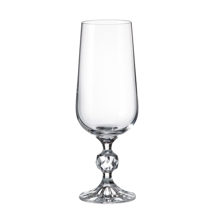 FALCO/LAURA, Bohemia Crystalite, 6 db-os söröspohár készlet, 280 ml