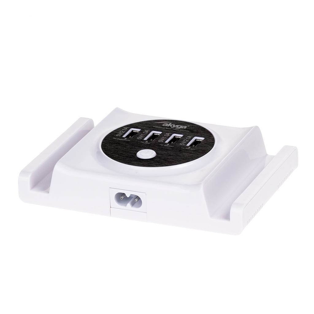 Incarcator tableta universal, AK-TB-05, 5V, 6A, 30W, DC 4 x USB