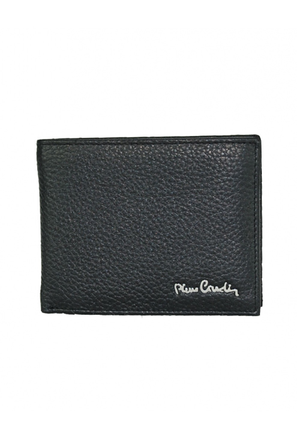 Pierre Cardin, Portofel de piele, pliabil, Negru