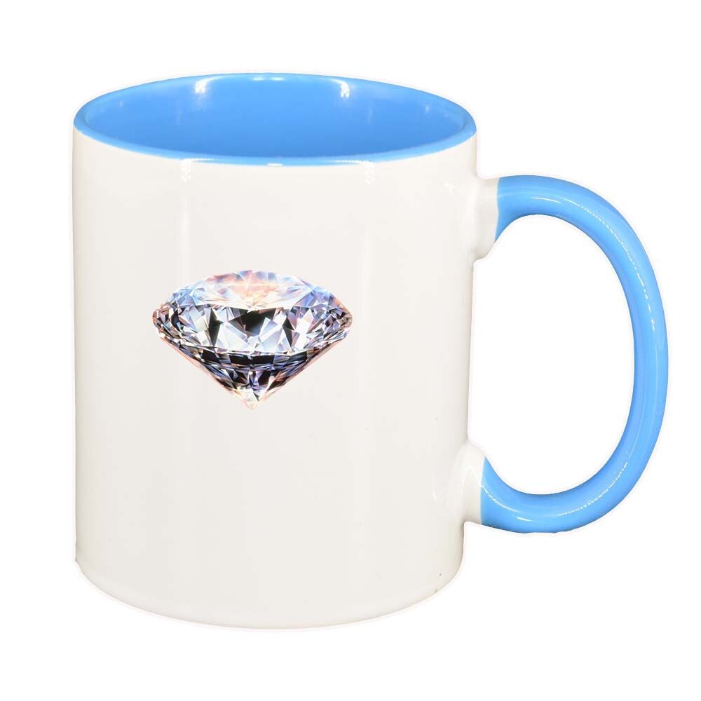 Cana Diamond, interior albastru, 330ml, D325