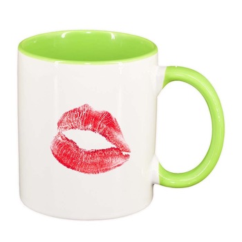 Cana Lips, interior verde deschis, 330ml, D324 Cana Lips, interior verde deschis, 330ml, D324