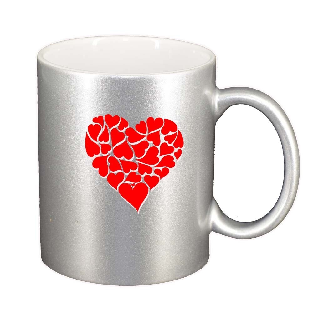 Cana Love, argintiu sidefata, 330ml, D333