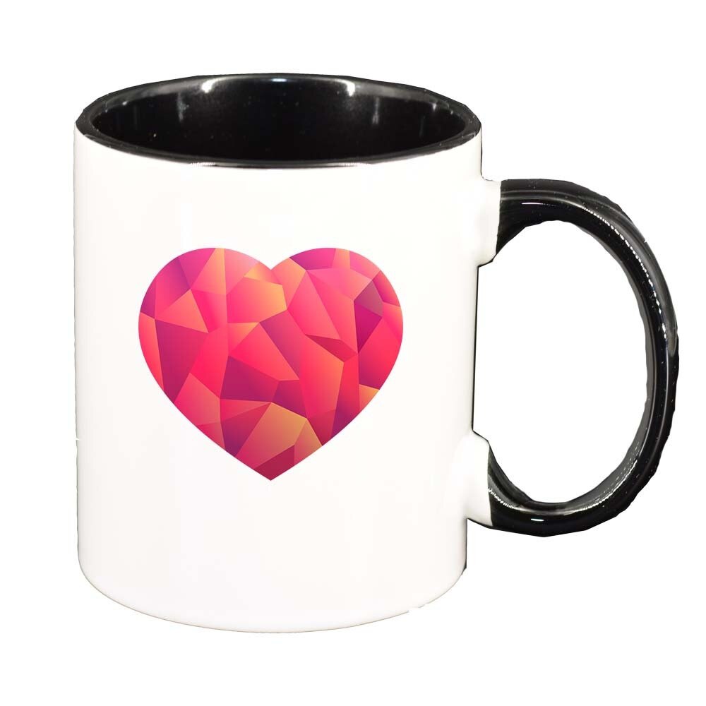 Cana Love, interior negru, 330ml, D338