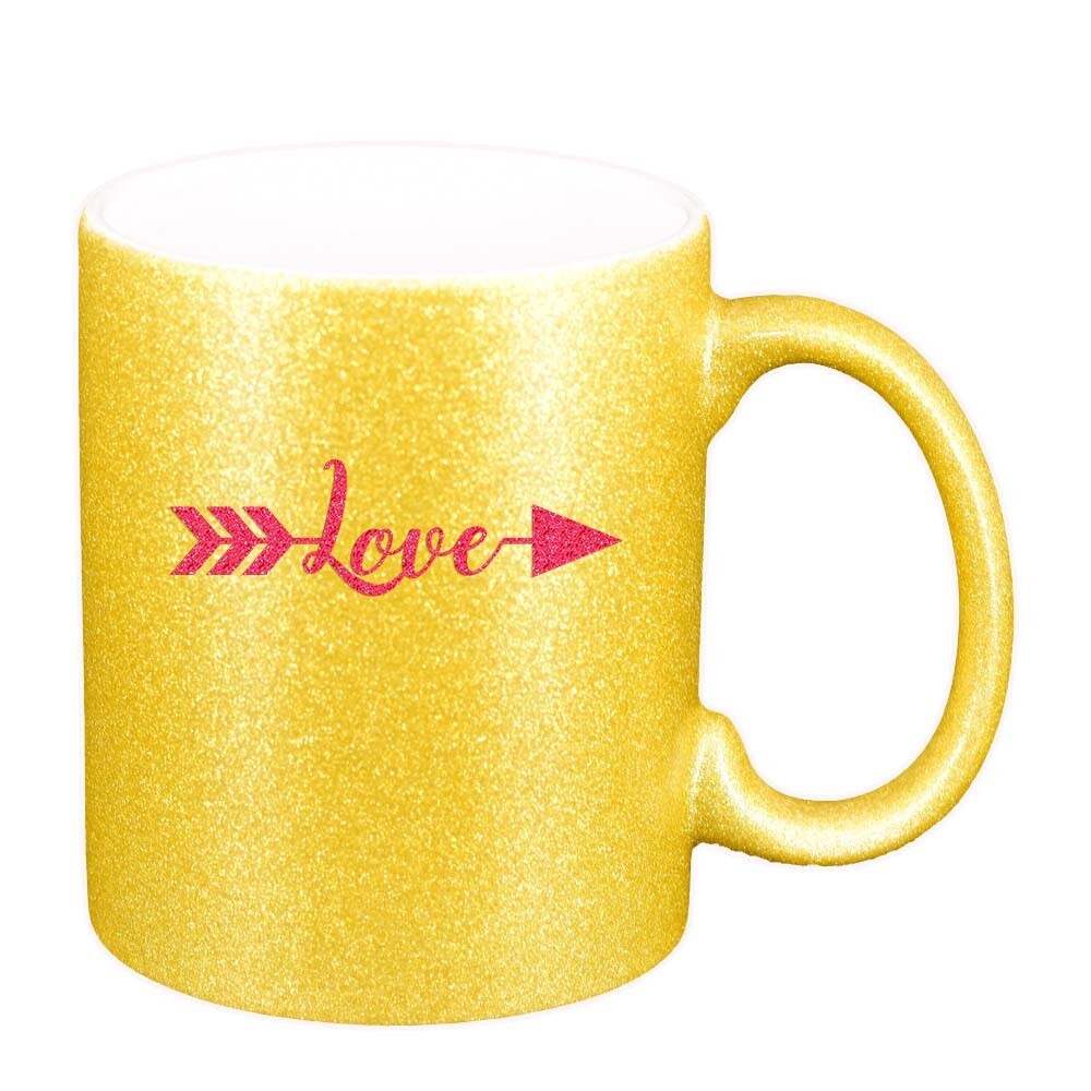 Cana Love, auriu sidefata glitter, 330ml, D337