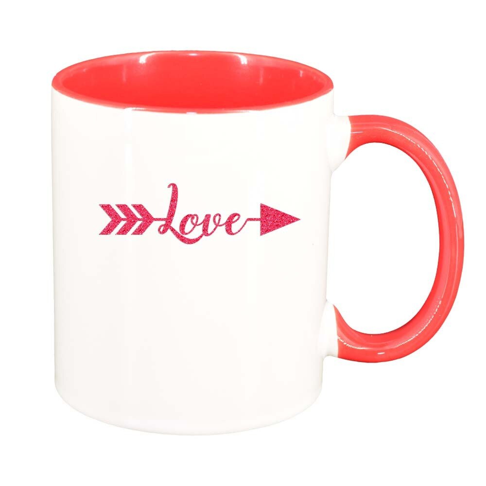 Cana Love, interior rosu, 330ml, D337