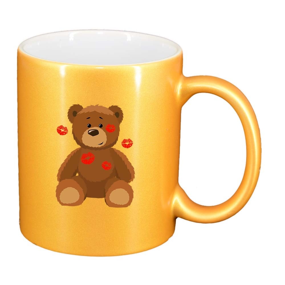 Cana Teddy, auriu sidefata, 330ml, D335