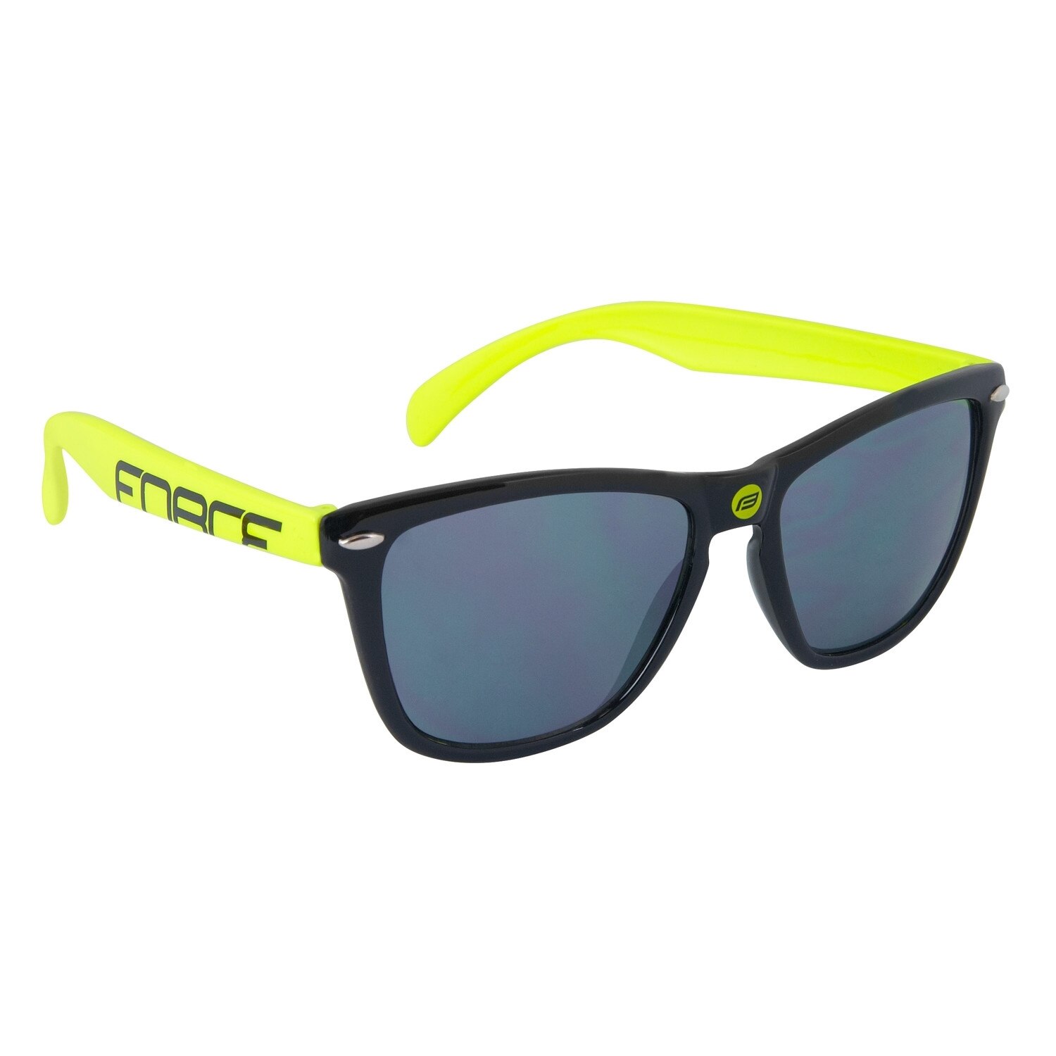 Ochelari Force Free Negru/ Galben Fluo, lentile negru laser