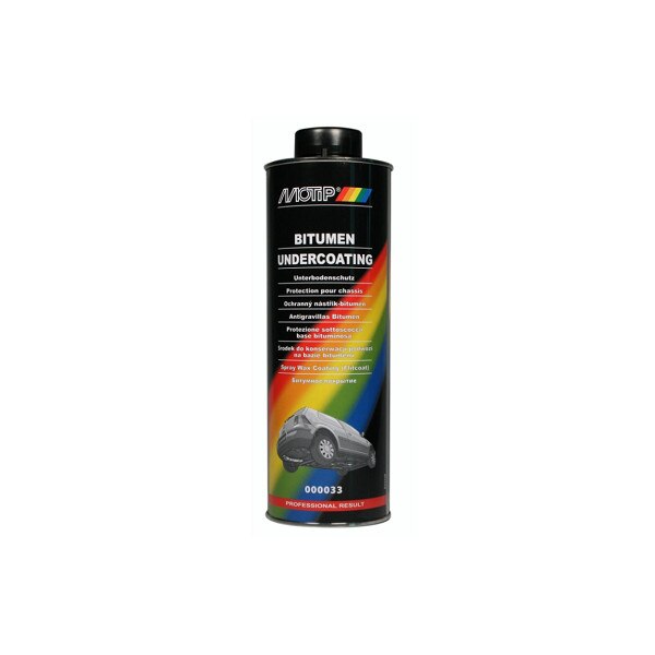 Bitumen undercoating -solutie antifonare bitum 1000ml motip