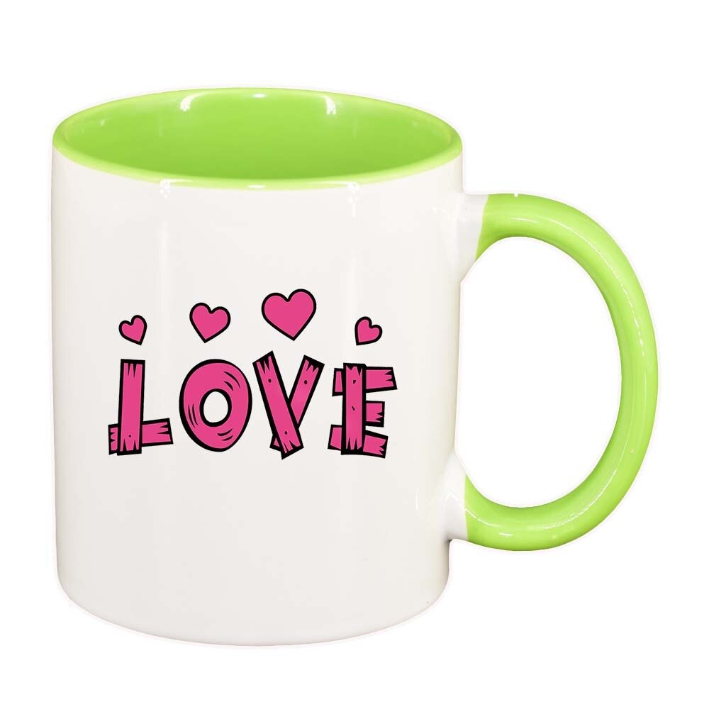 Cana Love, interior rosu, 330ml, D339