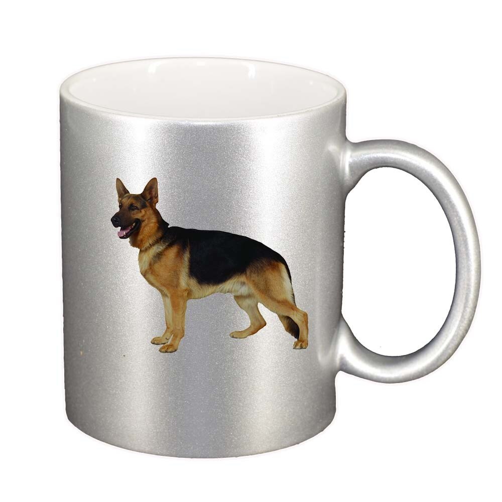 Cana Dog, argintiu sidefata, 330ml, D349