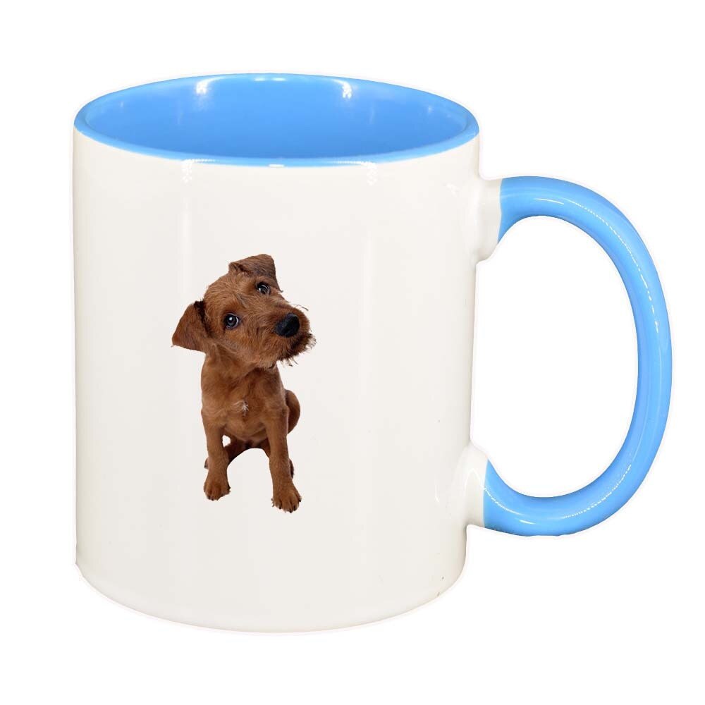 Cana Dog, interior albastru, 330ml, D351