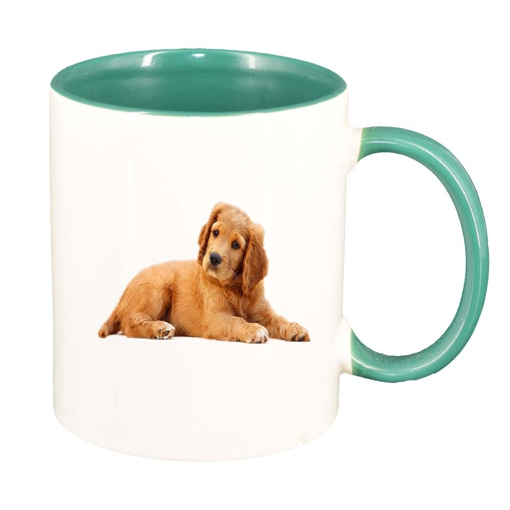 Cana Dog, interior verde, 330ml, D353