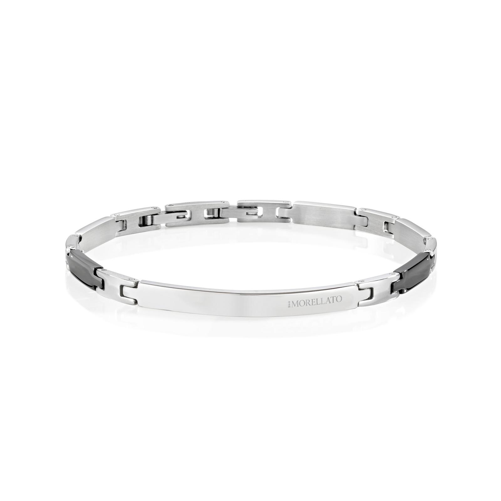 Bratara Morellato SAEV37, Argintiu, Negru