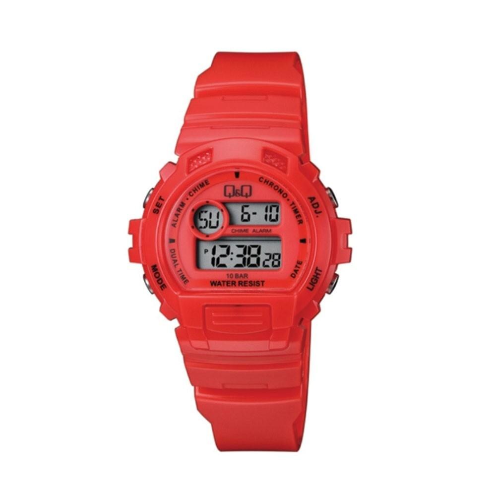 Ceas de dama Q&Q Digital M153J004Y , Rosu