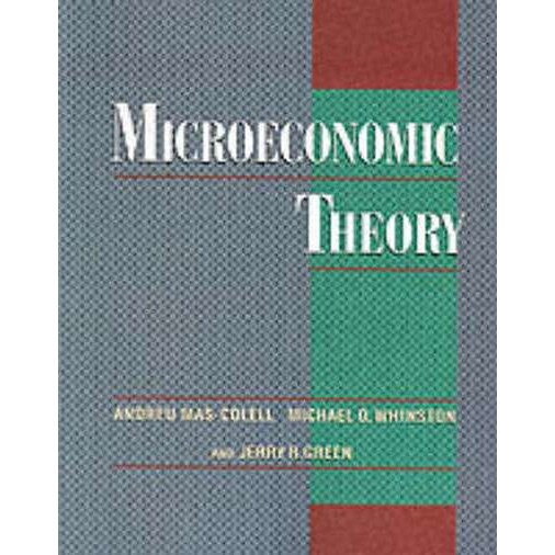 Microeconomic Theory de Andreu Mas-Colell