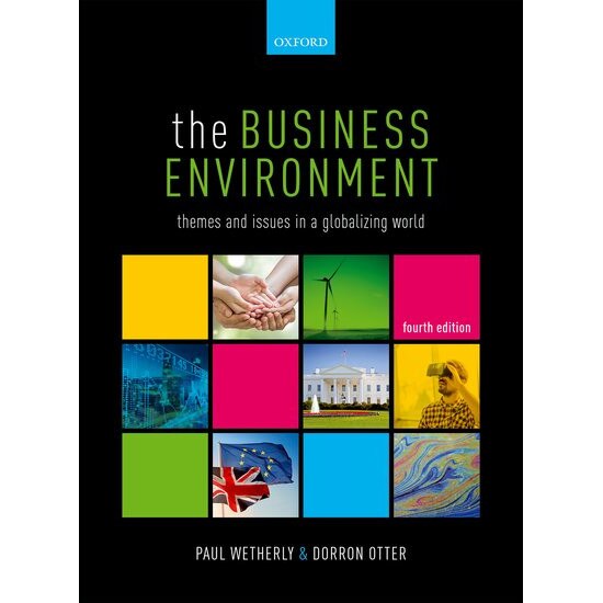 The Business Environment de Paul Wetherly
