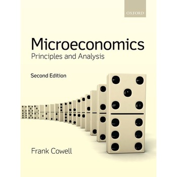 Microeconomics de Frank Cowell Microeconomics de Frank Cowell