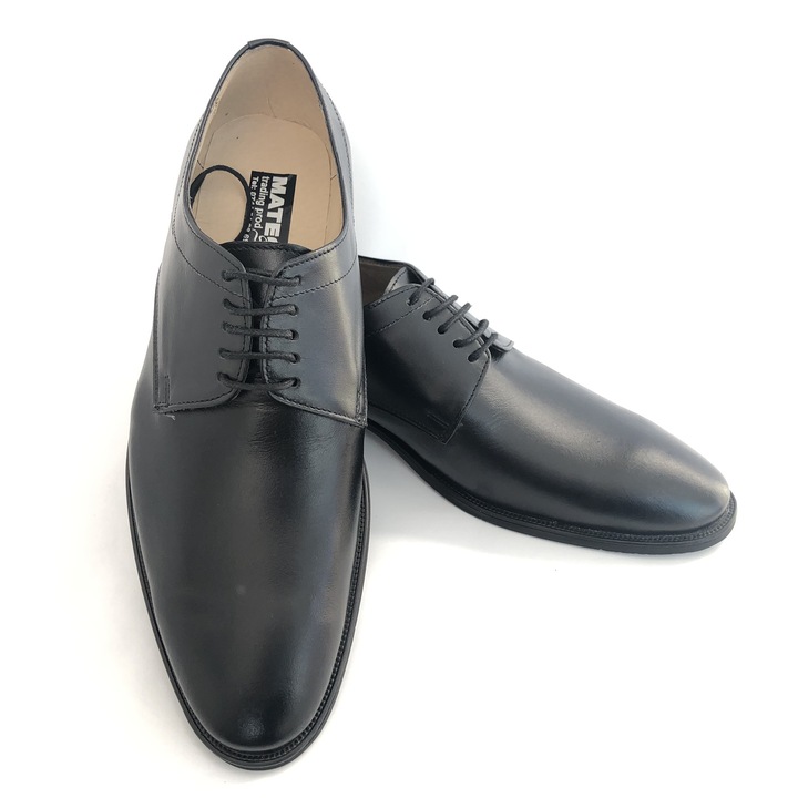 Pantofi Eleganti Barbati 816NS, Negri, 40 EU, Piele naturala