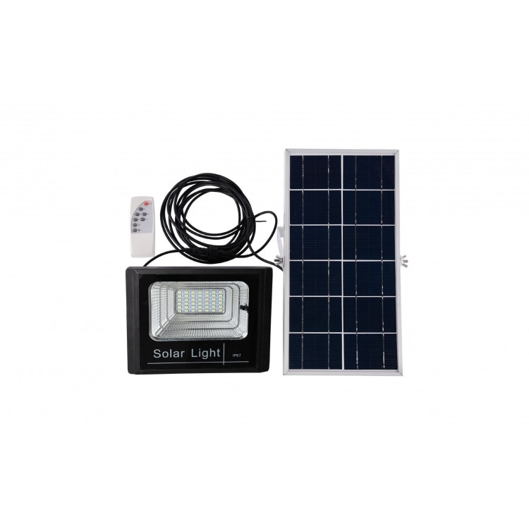 Proiector 45W cu panou solar si telecomanda