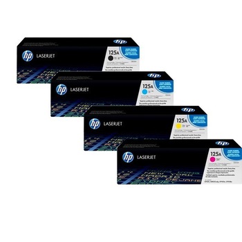 Pachet cartuse toner CB540A,CB541A,CB542A,CB543A negru,cyan,magenta,galben,HP original 6400 pagini Pachet cartuse toner CB540A,CB541A,CB542A,CB543A negru,cyan,magenta,galben,HP original 6400 pagini