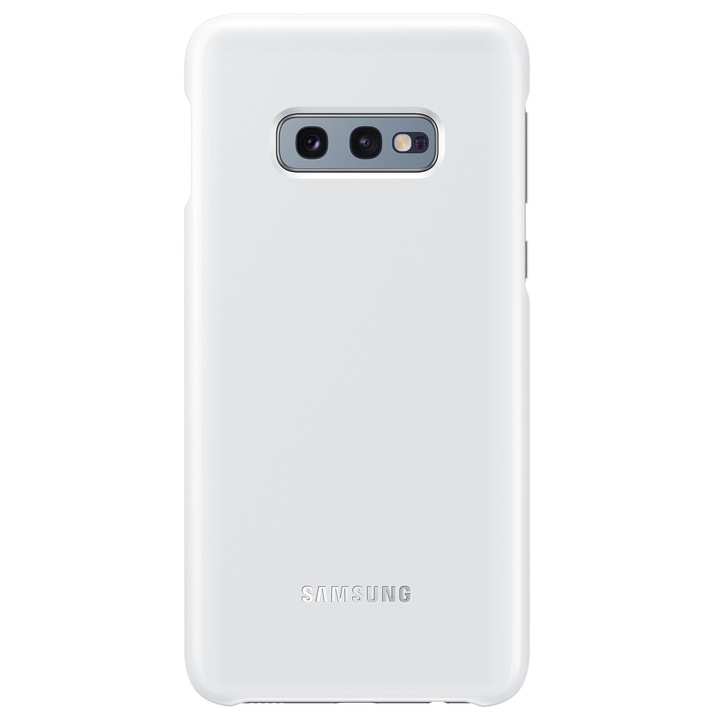 Предпазен калъф Samsung LED, NFC powered back за Galaxy S10e, White