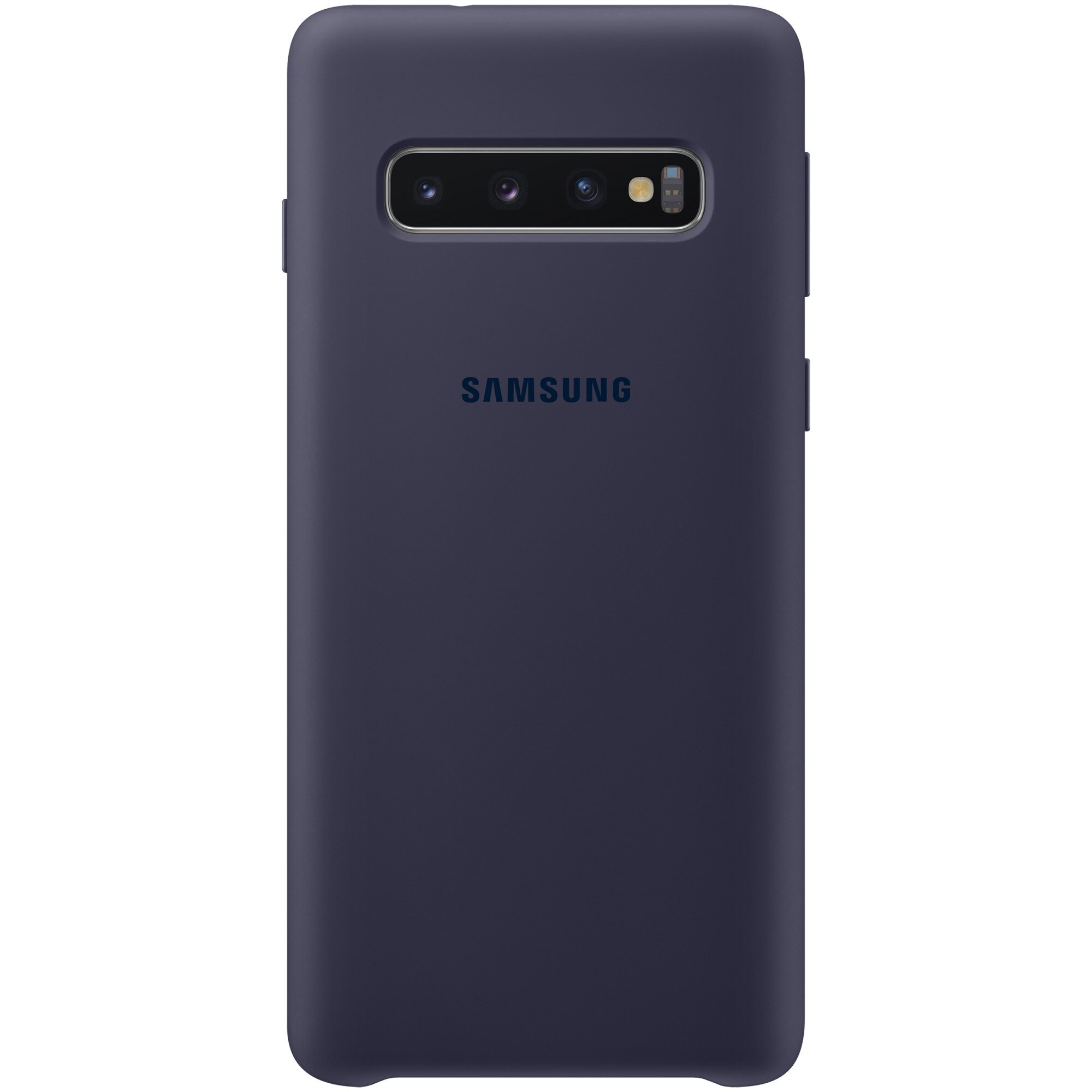 Husa de protectie Samsung Silicone pentru Galaxy S10 G973, Navy