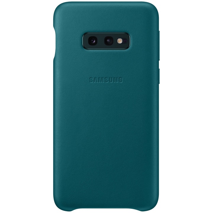 Предпазен калъф Samsung Leather за Galaxy S10e G970, Green